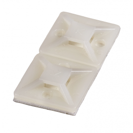 262160 SUPORT BRIDA AUTOADEZIV 3.6MM ALB