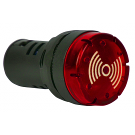 NYG3-BFR230 SONERIE LUMINOASA ROSIE 230V 22mm