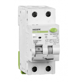 Ex9BL-N INTRERUPATOR DIFERENTIAL RCBO 6A 1P+N 30MA CURBA B TIP AC 6KA