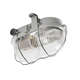 CORP ILUMINAT OVAL CU GRILAJ MILO 7040T 1XE27 IP44