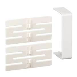 ISM10206P CHIT IMBINARE CANALET OptiLine 45, 95x55mm, PC/ABS, ALB POLAR