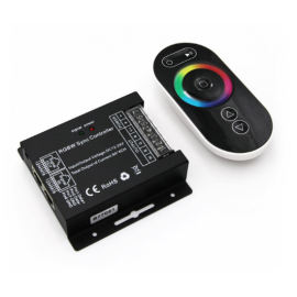 30-381224 DIMMER & CONTROLER CU TELECOMANDA TOUCH PENTRU BANDA LED RGB+ALB