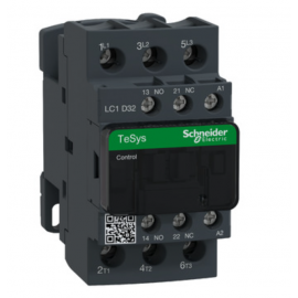 LC1D32B7 CONTACTOR 3P/32A 3NO+AUX.1NO/1NC 24VAC